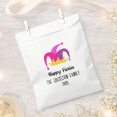 パープルプリムピエロハットファミリー名好意バッグ フェイバーバッグ (クリップ留めされた状態)