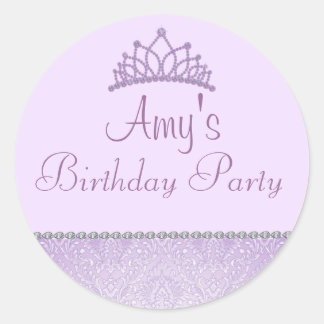 パープルプリンセスシール ラウンドシール