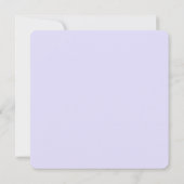 パープルプードルガールズサンキュー 招待状 (裏面)