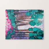 パープルヘイズウィズパインズパズル ジグソーパズル (横)