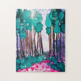 パープルヘイズウィズパインズパズル ジグソーパズル