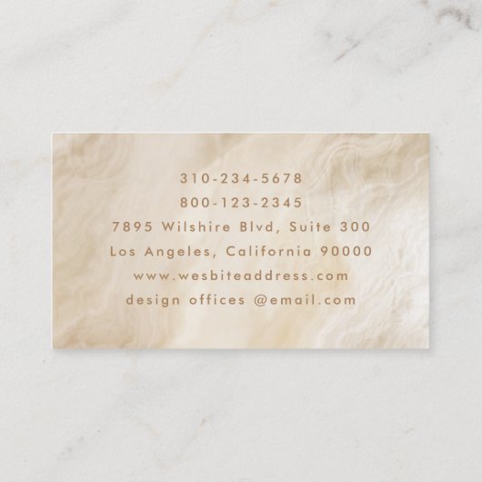 パープルヘイズヘアメイクアップスタイリスト名刺 名刺 (裏面)