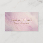 パープルヘイズヘアメイクアップスタイリスト名刺 名刺 (正面)