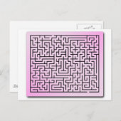 パープルヘイズ迷路 ポストカード (正面/裏面)