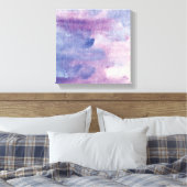 パープルヘイズII キャンバスプリント (インサイチュ (寝室))