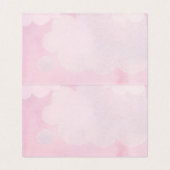 パープルベアーガールのベビーシャワーテーブル番号 (内部フラット)