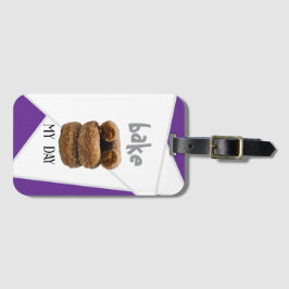 パープルベイクマイデー ラゲッジタグ