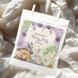 パープルベリーファースト妖精ファースト誕生日 フェイバーバッグ