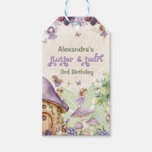 パープルベリー Flutter & Twirl フェアリー 3歳の誕生日