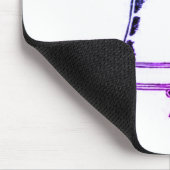 パープルベルマウスマット マウスパッド (コーナー)