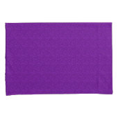 パープルペイズリー 枕カバー (正面右)