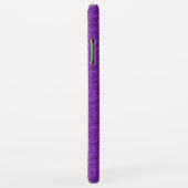 パープルペイズリー Case-Mate iPhoneケース (裏面/右)