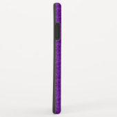 パープルペイズリー Case-Mate iPhoneケース (裏面/右)