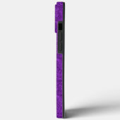 パープルペイズリー Case-Mate iPhoneケース (裏面 / 左)