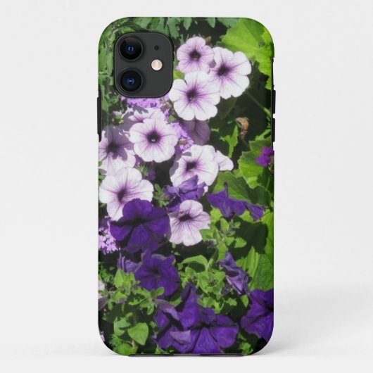 パープルペチュニアスiPhone 5ケース Case-Mate iPhoneケース (裏面)