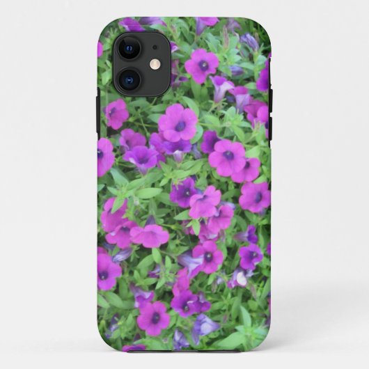 パープルペチュニアスiPhone 5ケース Case-Mate iPhoneケース (裏面)