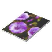 パープルペチュニア ノートパッド (回転)