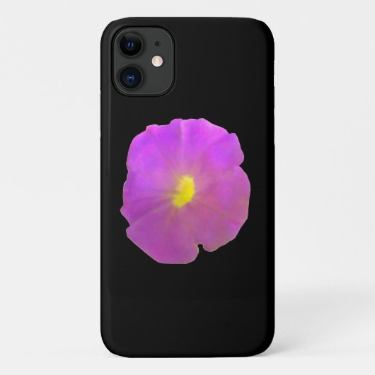 パープルペチュニアiphone 3 ケース Case-Mate iPhoneケース (裏面)