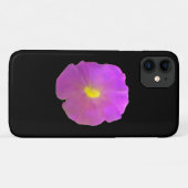 パープルペチュニアiphone 3 ケース Case-Mate iPhoneケース (裏面(横))