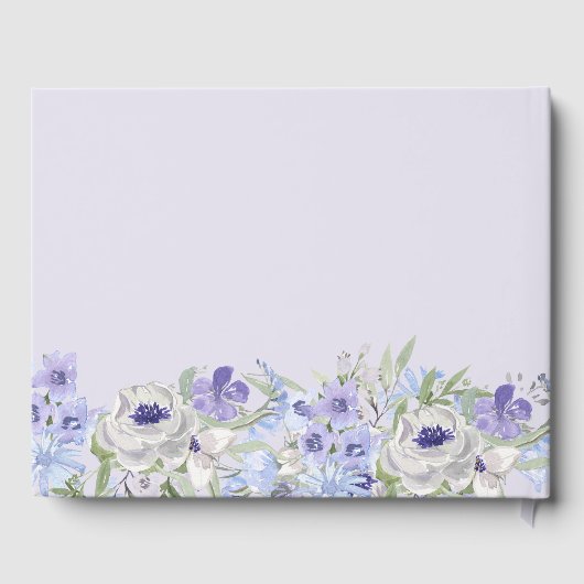 パープルペリフローラキンセアニェラ披露宴 ゲストブック (裏面)