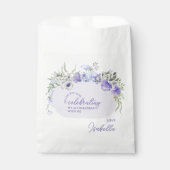 パープルペ祝リフローラありがとう フェイバーバッグ (正面)