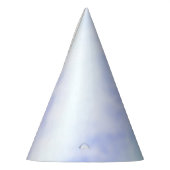 パープルホワイトアクアブルー絞り染め           パーティーハット (左)