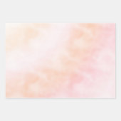 パープルホワイトアクアブルー絞り染め ラッピングペーパーシート (正面2)