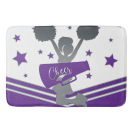 パープルホワイトシルバースターズ応援応援リーディング バスマット