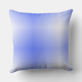 パープルホワイトチューリップ装飾用クッション クッション (裏面)