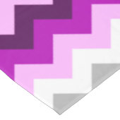 パープルホワイトティール（緑がかった色）シボロンスモールテーブルクロス テーブルクロス (アングル)