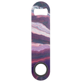 パープルホワイトピンクステンレス鋼ボトルオープナー スピード栓抜き