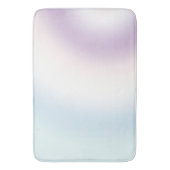 パープルホワイトブルー絞り染め バスマット (正面縦)