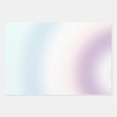 パープルホワイトブルー絞り染め ラッピングペーパーシート (正面2)