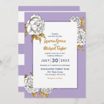 パープルホワイトローズカーネーション春結婚フローラ