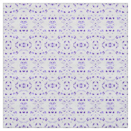 パープルホワイト抽象画 グアッシュアート ファブリック