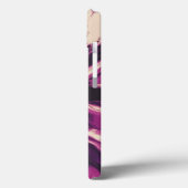 パープルホワイト絞り染め Case-Mate iPhoneケース (裏面 / 左)