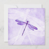 パープルホースキャリッジキンセニェラ招待状 招待状 (裏面)