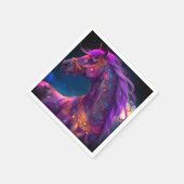 パープルホース スタンダードカクテルナプキン (角)