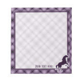 パープルホース ノートパッド (正面)