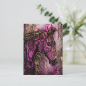 パープルホース ポストカード (スタンド正面)