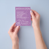 パープルホームミニマルクリーニングハウス保ズ チラシ (手)