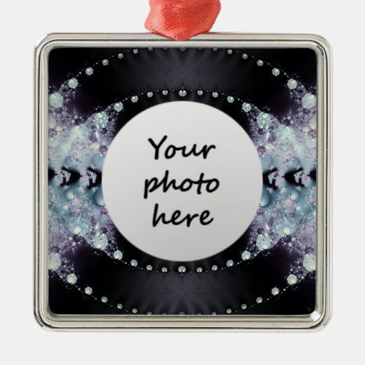 パープルホール メタルオーナメント (正面)