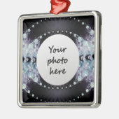 パープルホール メタルオーナメント (左)