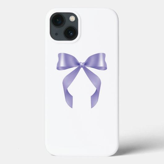 パープルボウコケットデザインiPhone / iPadケース Case-Mate iPhoneケース (裏面)