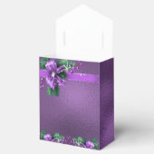 パープルボウホリデーギフトボックス フェイバーボックス (オープン)