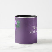 パープルボウホリデーマグ マグカップ (中央)