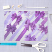 パープルボウ2ティッシュペーパー 薄葉紙 (クラフト)