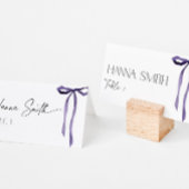 パープルボウ コケッタ 結婚式前祝い プレイスカード