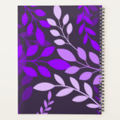 パープルボタニカルプランナー プランナー手帳 (裏面)