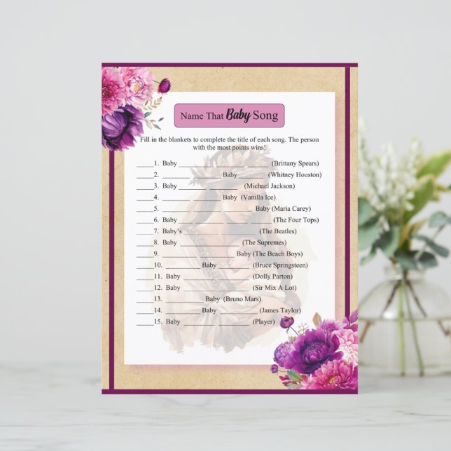 パープルボホそのベビーソングゲーム (スタンド正面)